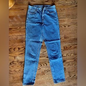 American Eagle Pinstripe Jeans